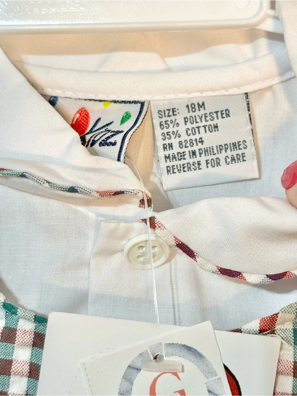 vintage good kidz shortall multicolor